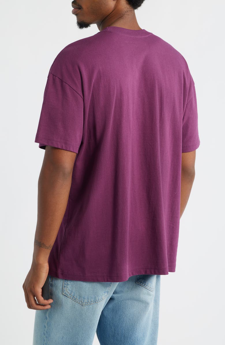 The Forecast Agency Perpetual Bliss Cotton Graphic T-Shirt, Alternate, color, Wine