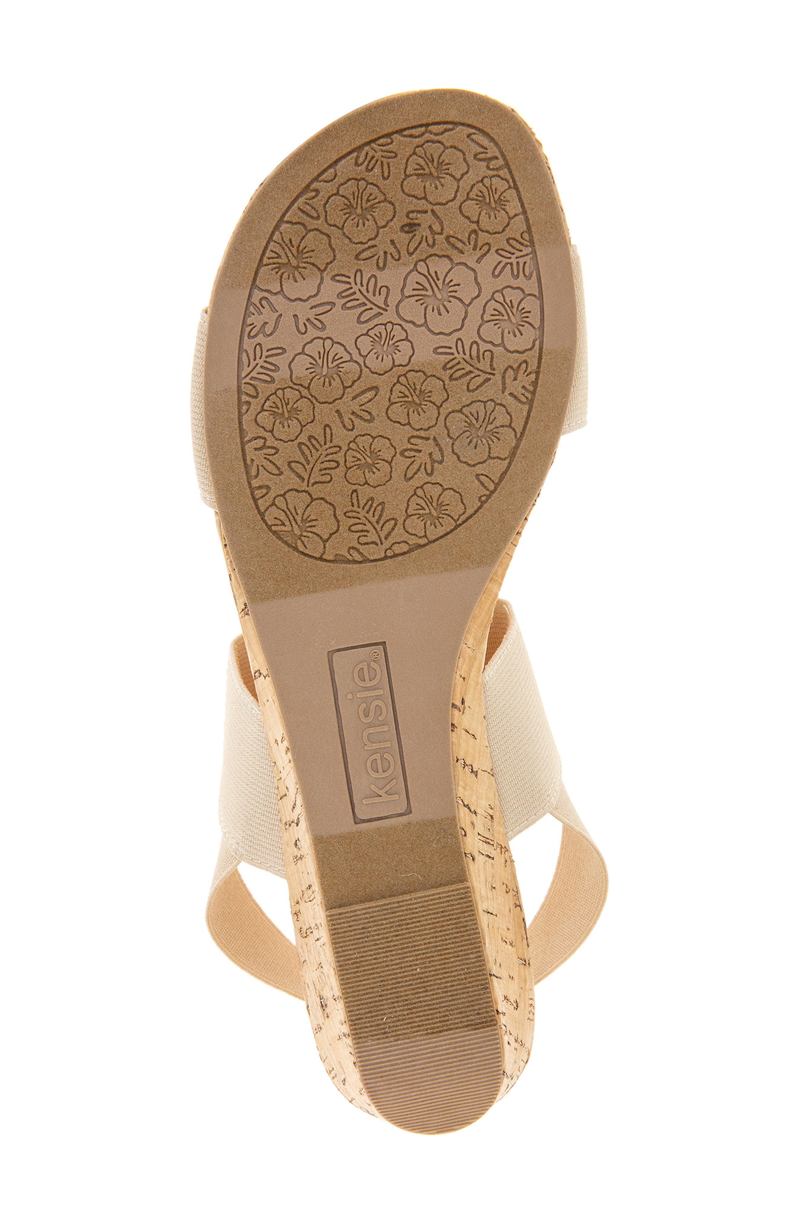 Kensie Diana Slingback Wedge Sandal, Alternate, color, 