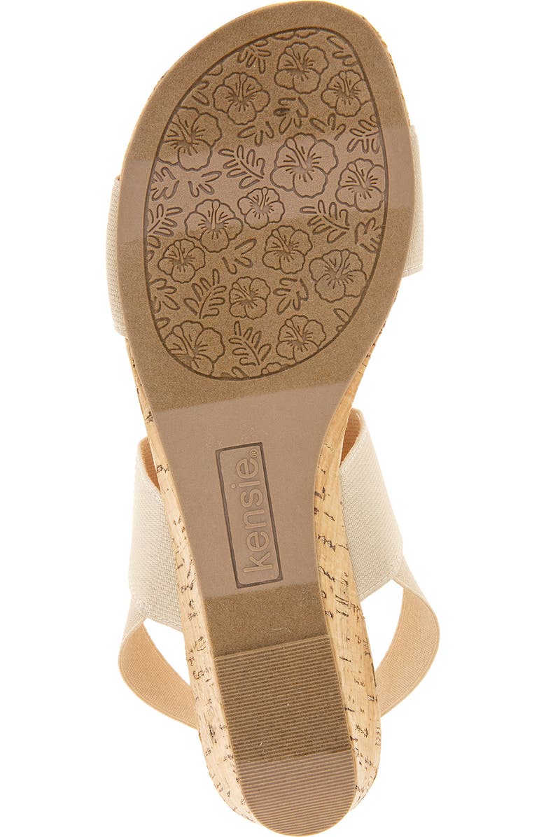 Kensie Diana Slingback Wedge Sandal, Alternate, color,