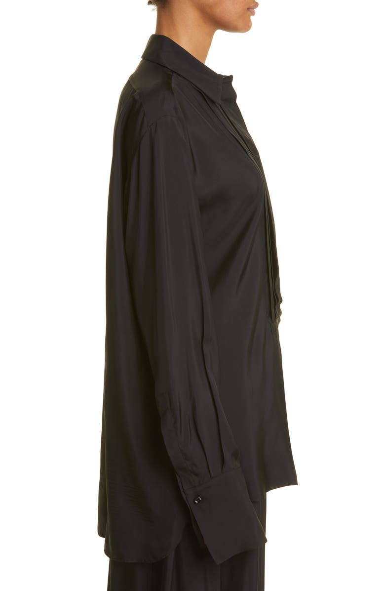 Jil Sander Relaxed Fit Tuxedo Shirt, Alternate, color,