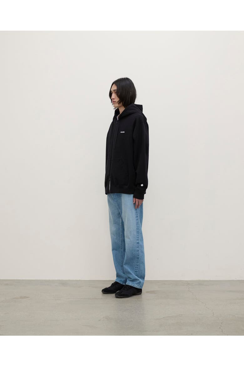 Classic Zip Hoodie, Alternate, color, Black