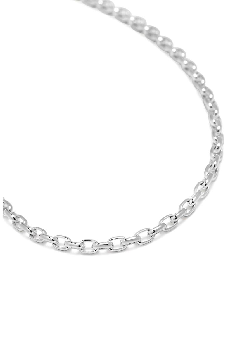 Thin Cable Chain Necklace, Main, color, Sterling Silver