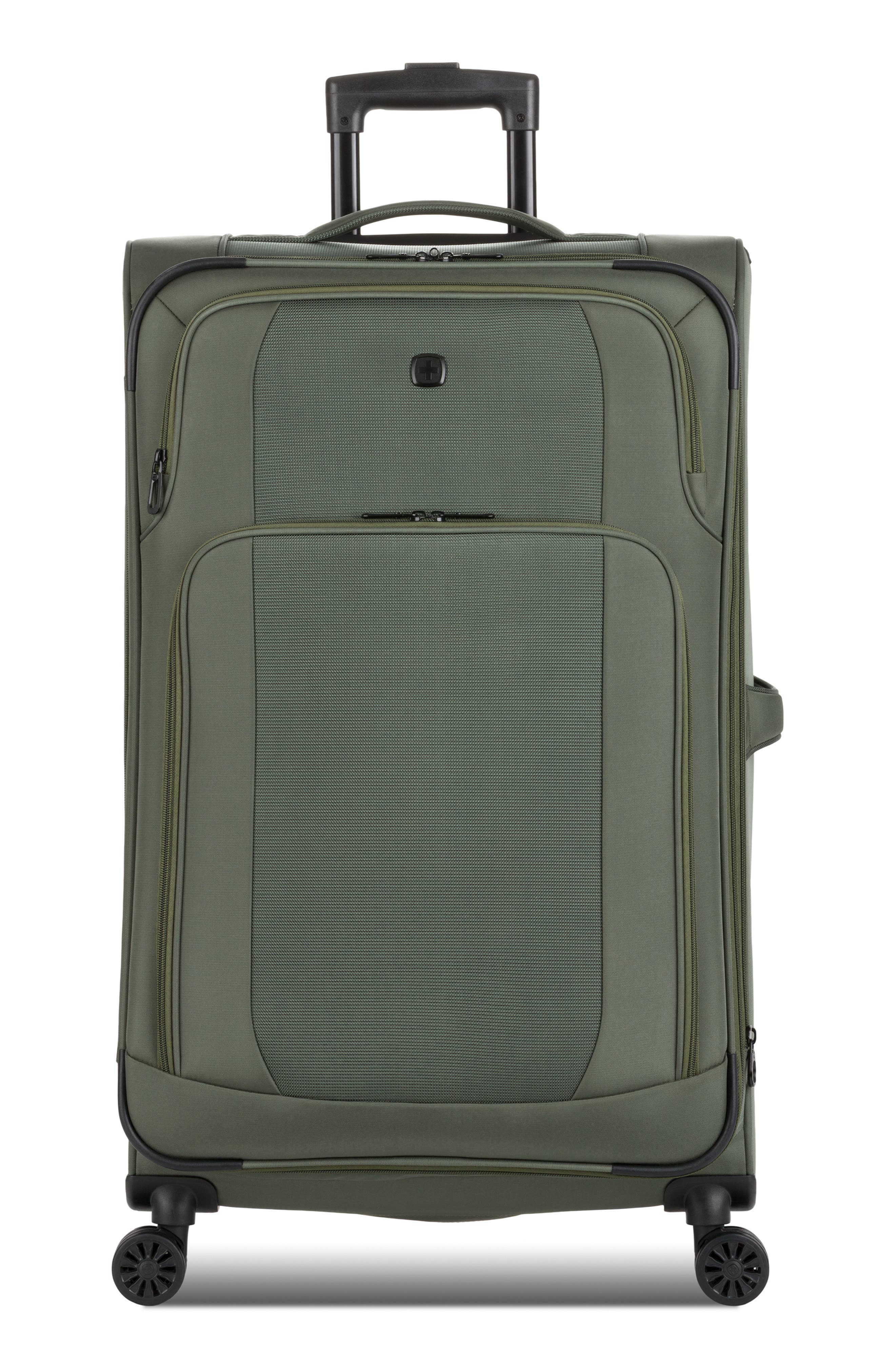 SWISSGEAR 28-Inch Softside Spinner Luggage, Main, color, 