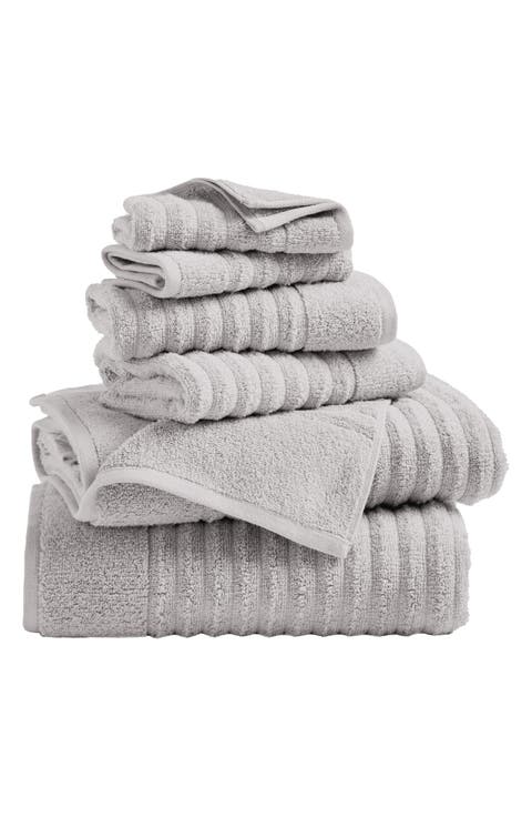 Combed Cotton 6-Piece Towel Set