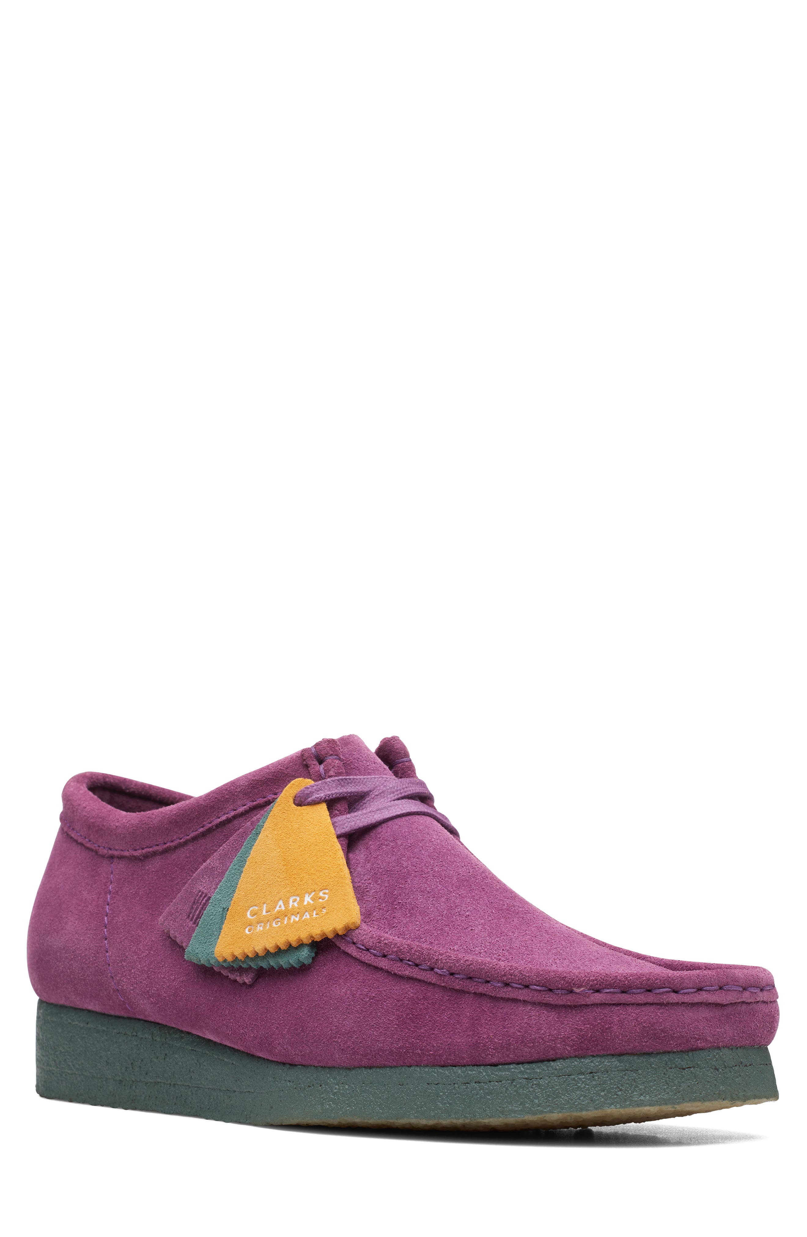 Clarks<sup>®</sup> Wallabee Moc Toe Derby, Main, color, 