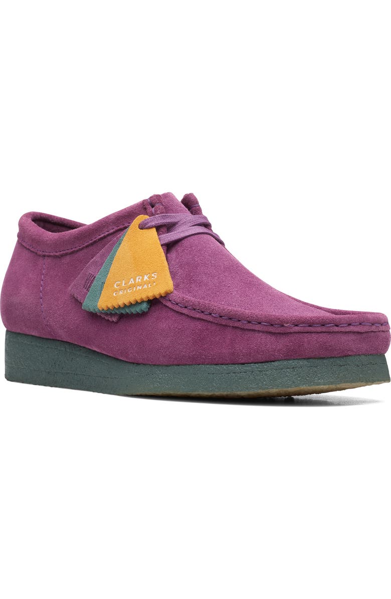 Clarks<sup>®</sup> Wallabee Moc Toe Derby, Main, color,