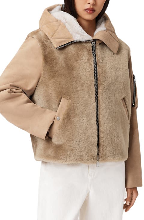 Dexter Genuine Shearling Bomber Jacket