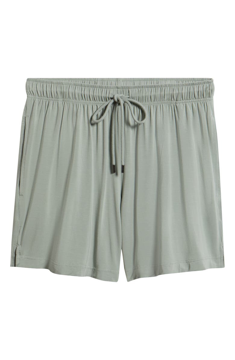 Daniel Buchler Stretch Modal & Silk Sleep Shorts, Alternate, color, Sage