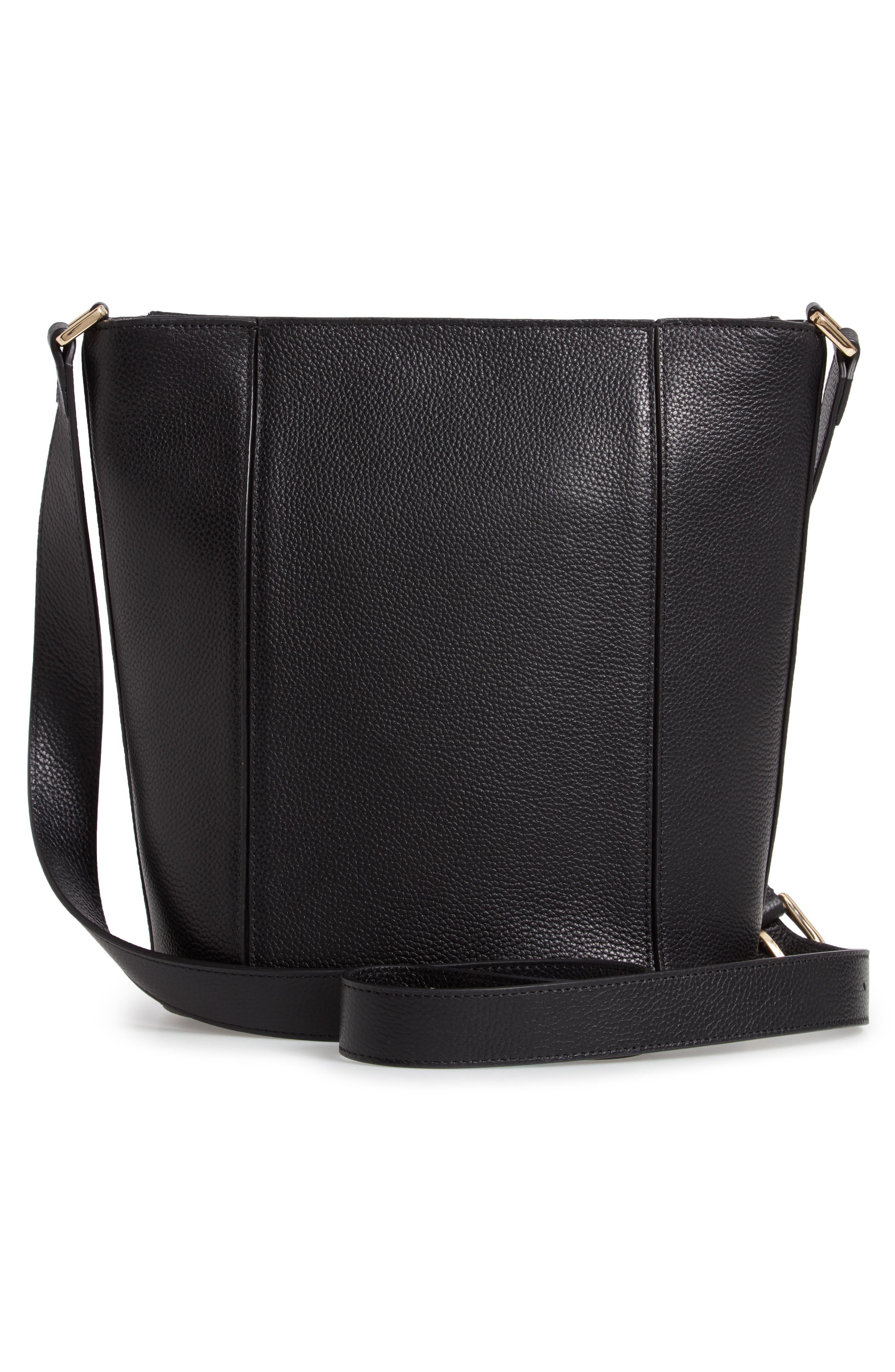 Nordstrom Loraine Leather Bucket Bag, Alternate, color, 