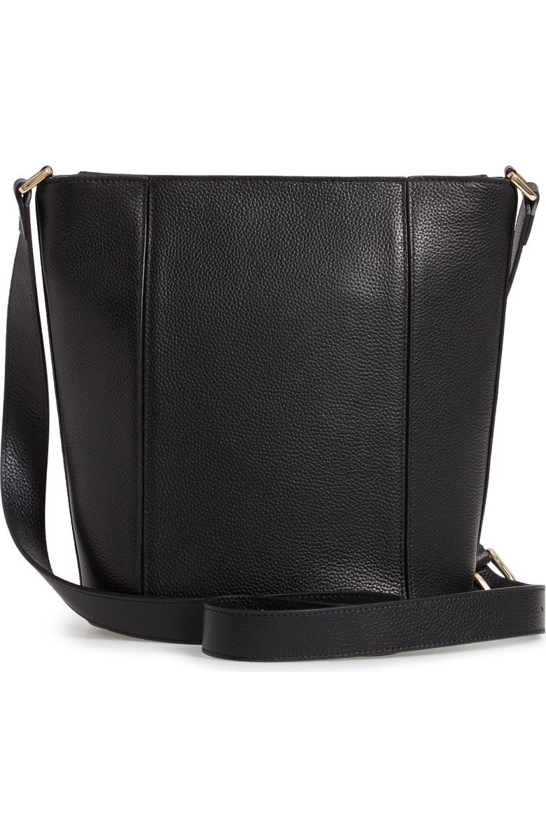 Nordstrom Loraine Leather Bucket Bag, Alternate, color,