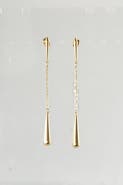 Meideya Teardrop Dangle Chain Earrings