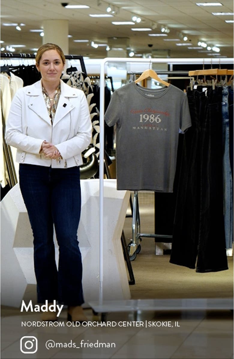 Manhattan Tennis Cotton Graphic T-Shirt, sales video thumbnail