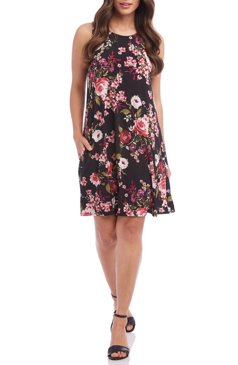 Karen Kane Chloe Print Shift Dress, Main, color, 