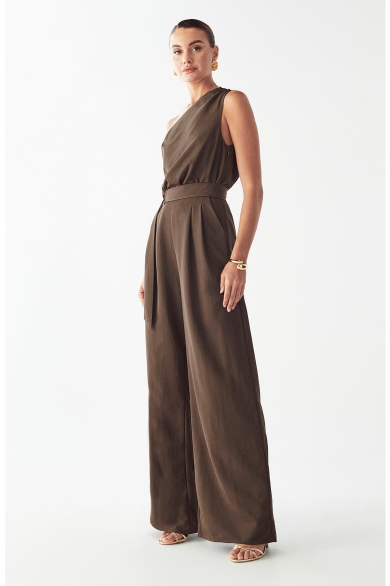 Mariah Jumpsuit, Alternate, color, Chocolate