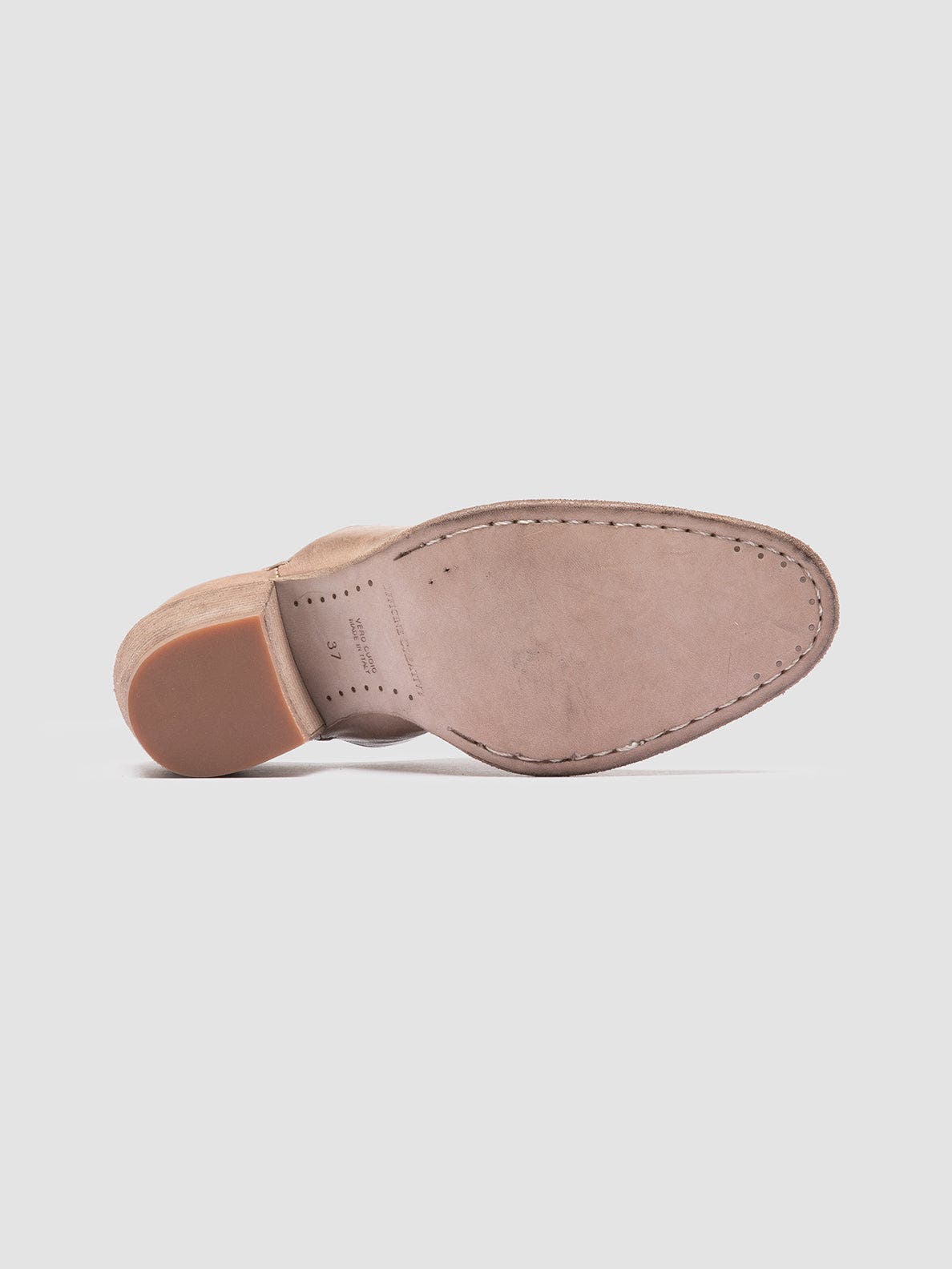 Officine Creative Sydne 012 Leather Slide, Alternate, color, Taupe