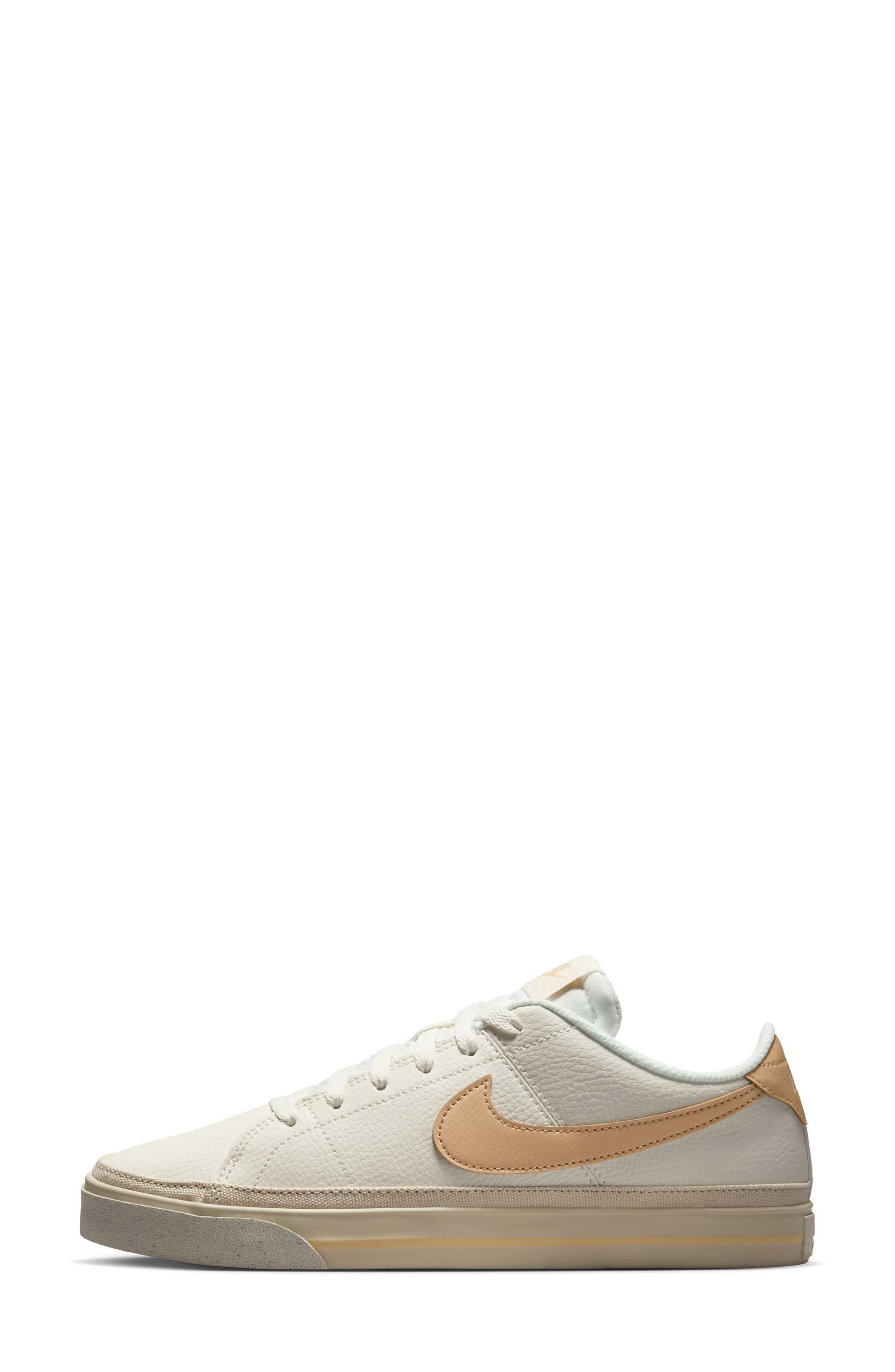 Nike Court Legacy Sneaker, Alternate, color, Sail/ White Onyx / Sand Drift