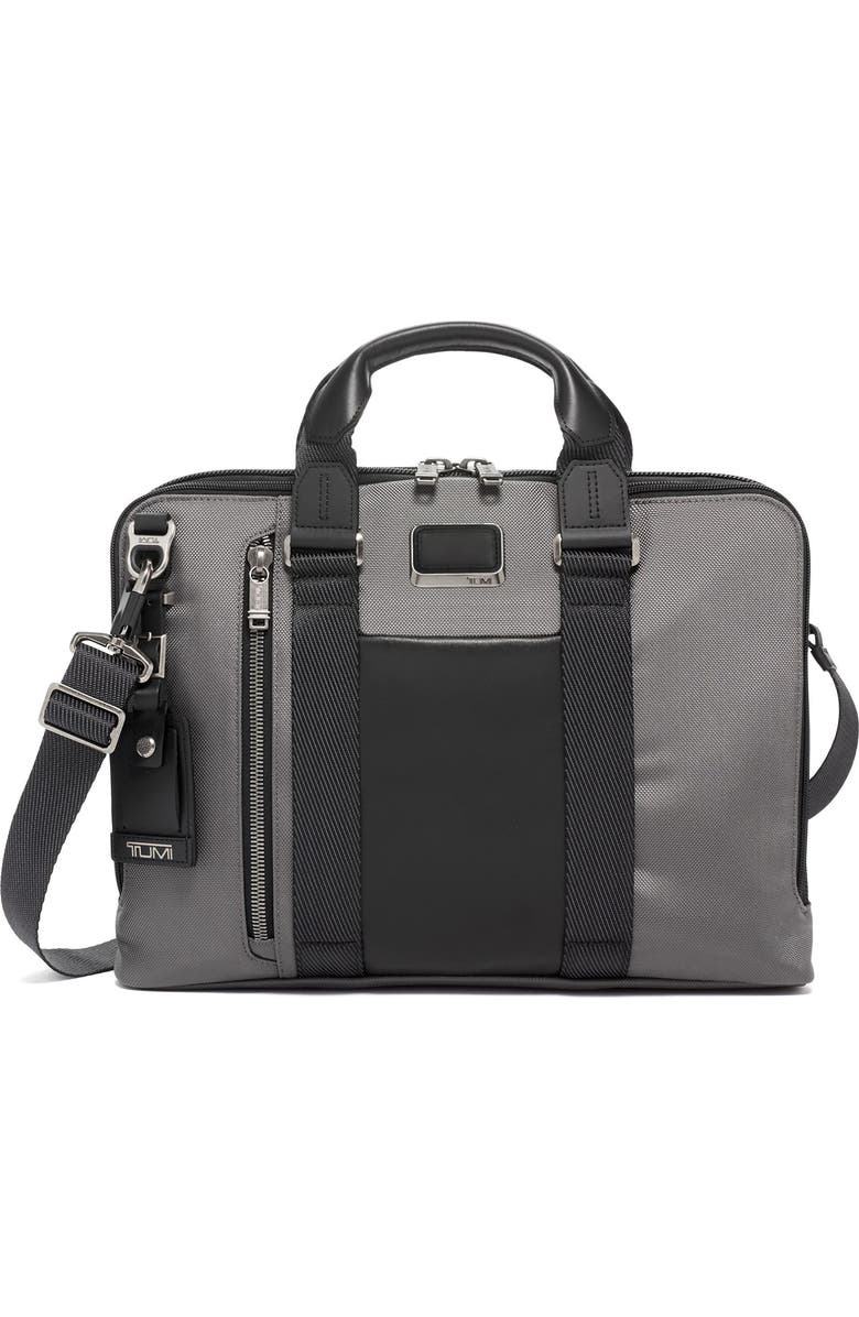 TUMI Alpha Bravo Aviano Slim Briefcase, Main, color,