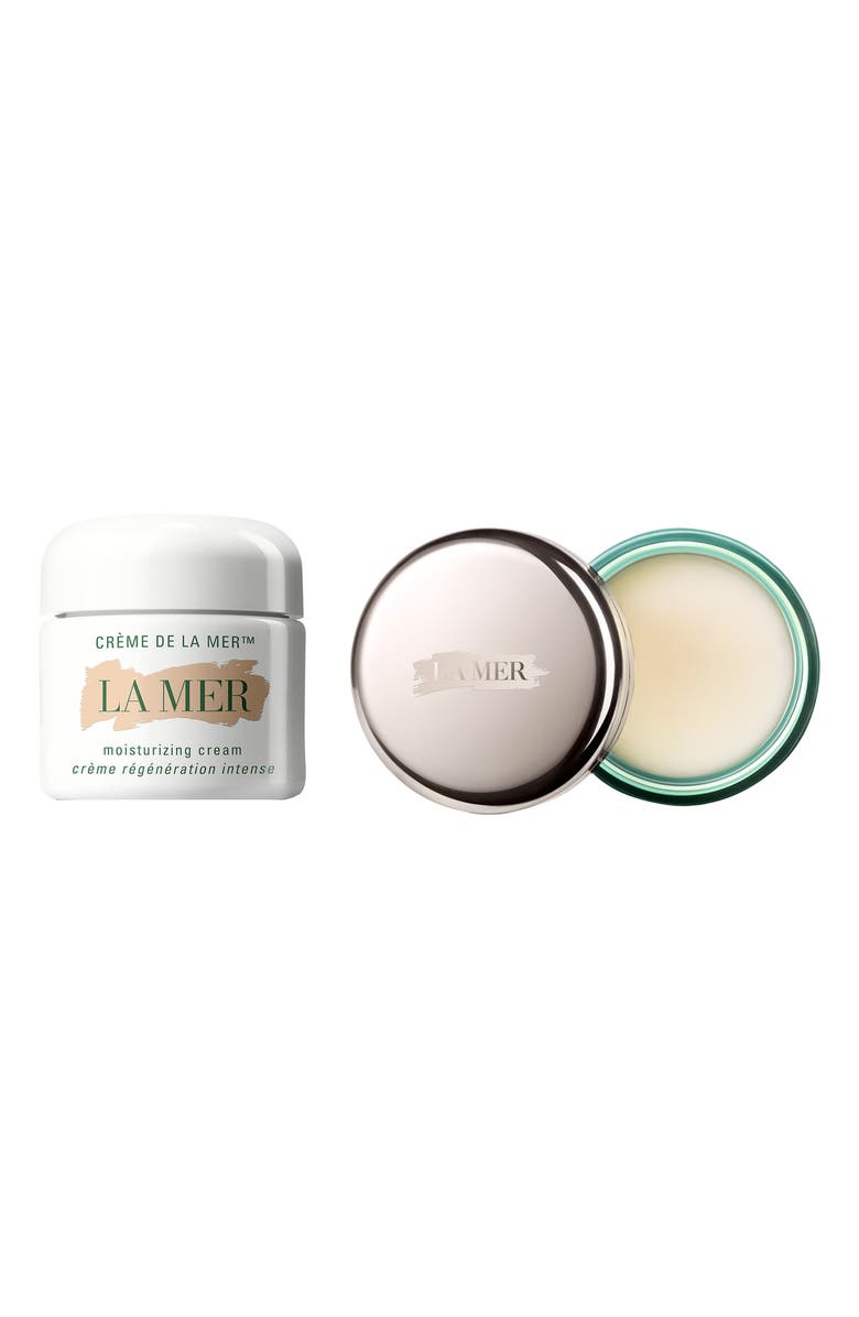 La Mer Crème de la Mer & Lip Balm Set, Main, color, 