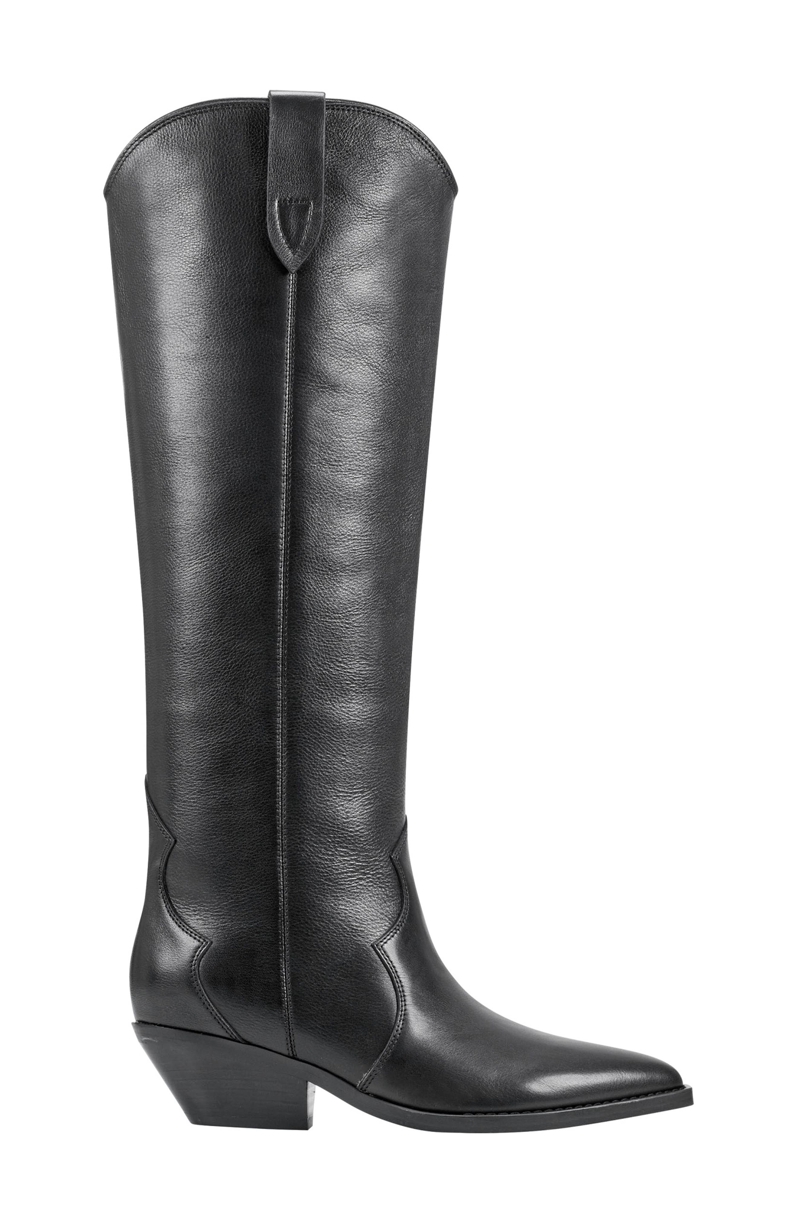 Marc Fisher LTD Ander Knee High Boot, Alternate, color, Black