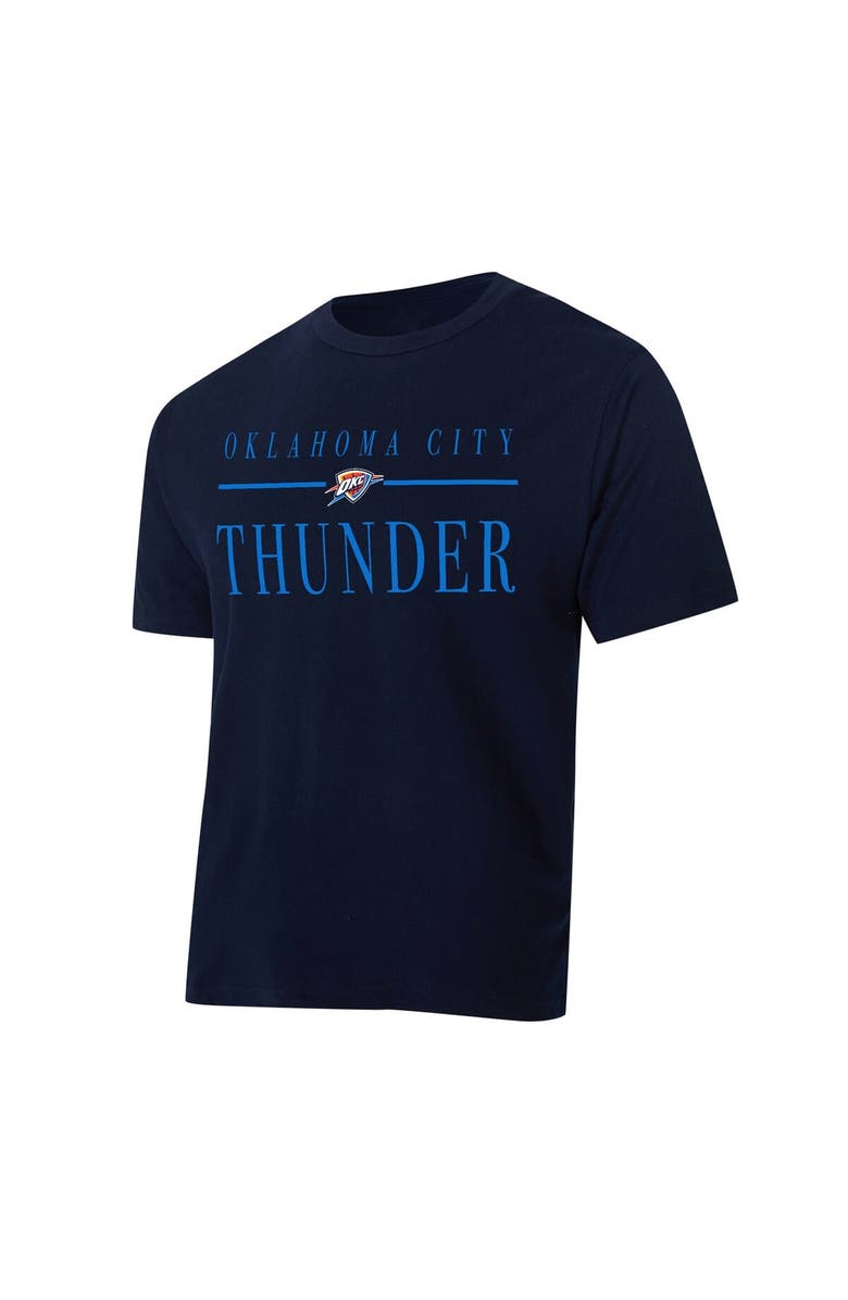 CONCEPTS SPORT Women's Concepts Sport  Navy/White Oklahoma City Thunder Copeland T-Shirt & Shorts Sleep Set, Alternate, color, Navy