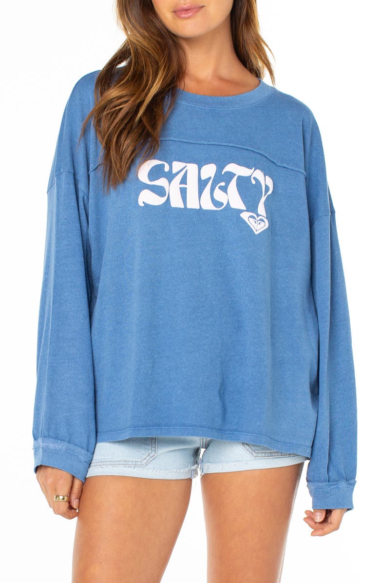 Roxy Changing Tides Sweatshirt, Main, color, 