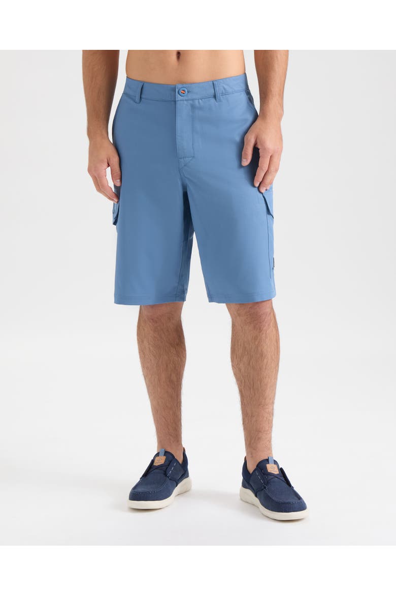 La Vida Hybrid Shorts, Main, color, Coastal Blue
