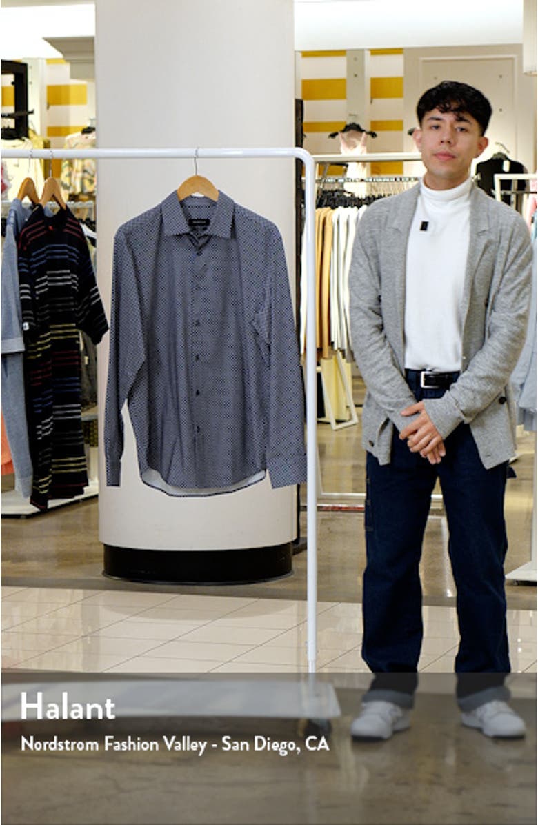 James OoohCotton<sup>®</sup> Dot Print Button-Up Shirt, sales video thumbnail