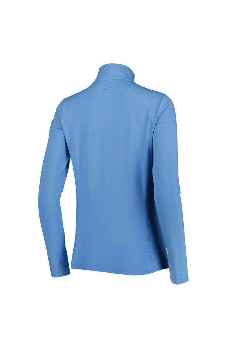 tasc Performance Women's tasc Performance Light Blue TOUR Championship Recess Quarter-Zip Sweatshirt, Alternate, color, Light Blue