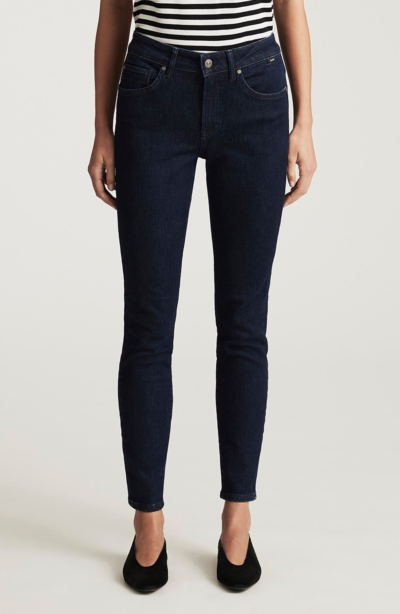 Tess High Waist Ankle Skinny Jeans