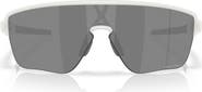Oakley Corridor 142mm Semi Rimless Prizm™ Polarized Shield Sunglasses