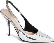 Gucci Signoria Pointed Toe Slingback Pump
