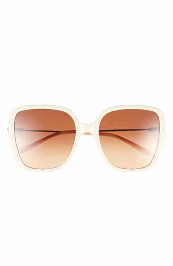 Chloé 57mm Novelty Square Sunglasses