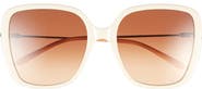 Chloé 57mm Novelty Square Sunglasses
