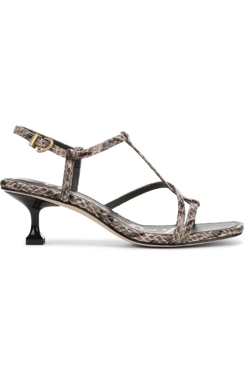 Circus NY by Sam Edelman Jaida Snakeskin Embossed Strappy Sandal, Alternate, color, Taupe Multi