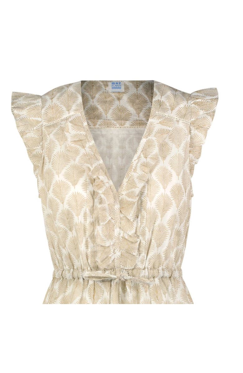 Mer St. Barth Giselle Women's Mini Dress, Alternate, color, Gold