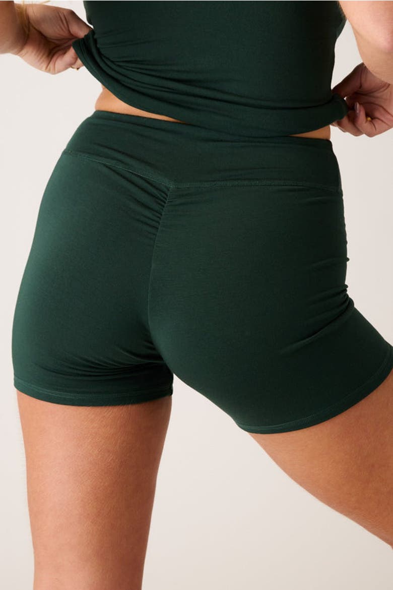 The Cool-Comf Scrunch Boxer Shorts, Alternate, color, Evergreen