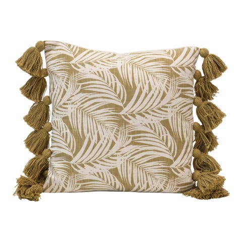 Pillow with Tassels
