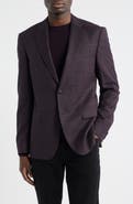 BOSS Huston Slim Fit Virgin Wool Sport Coat