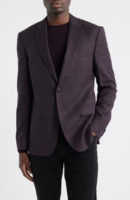 BOSS Huston Slim Fit Virgin Wool Sport Coat