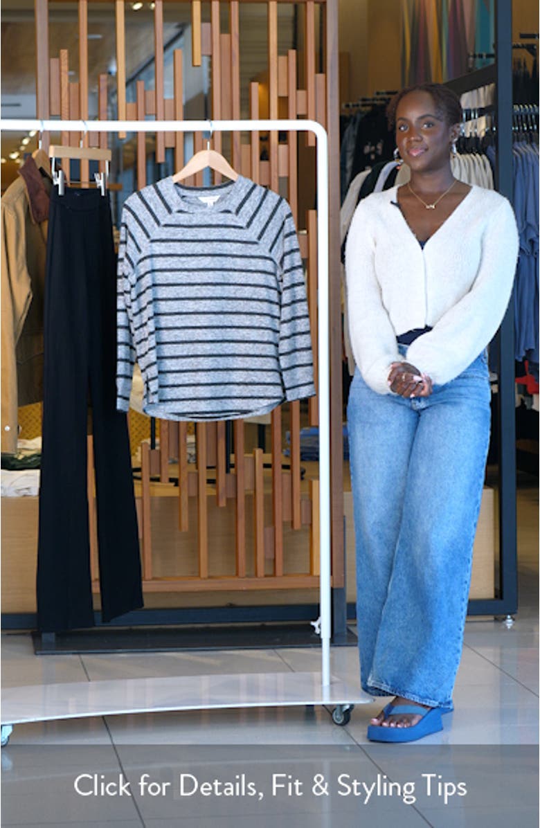 Cloud Raglan Sleeve Knit Top, sales video thumbnail