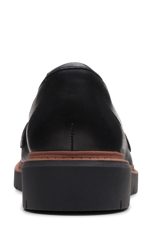 Clarks Women's Westlynn Ayla Round-toe Penny Loafers In Black