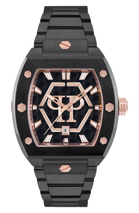 The Hexagon Phantom Bracelet Watch, 44mm x 56.2mm