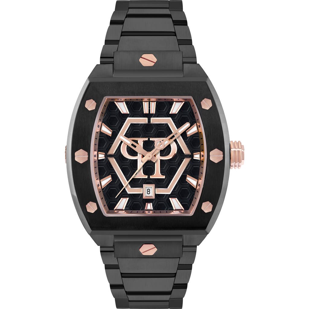 PHILIPP PLEIN The Hexagon Phantom Bracelet Watch, 44mm x 56.2mm