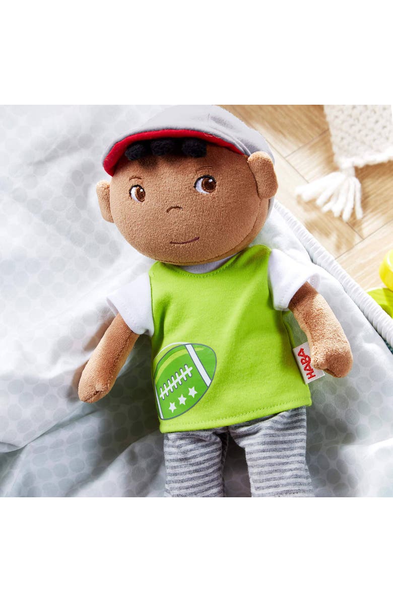 HABA Snug Up Mason Baby Boy Doll, Alternate, color, Multi