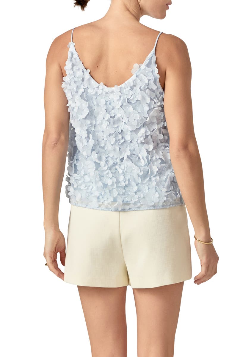 English Factory 3D Floral Camisole, Alternate, color, Powder Blue