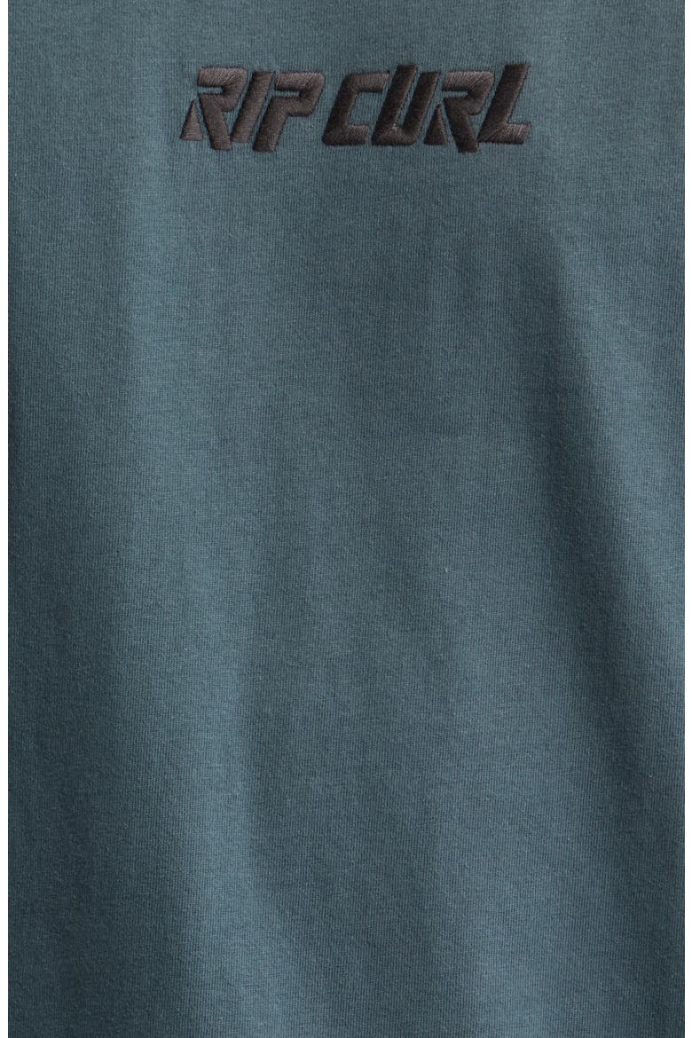 Liquid Trips Embroidered Ringer T-Shirt, Alternate, color, PINE NIGHT