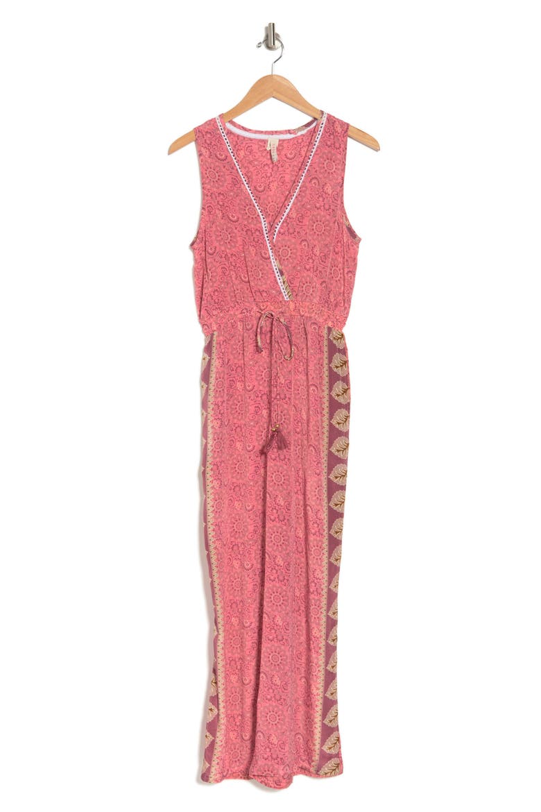 Love Maze Jumpsuit, Alternate, color, PINK