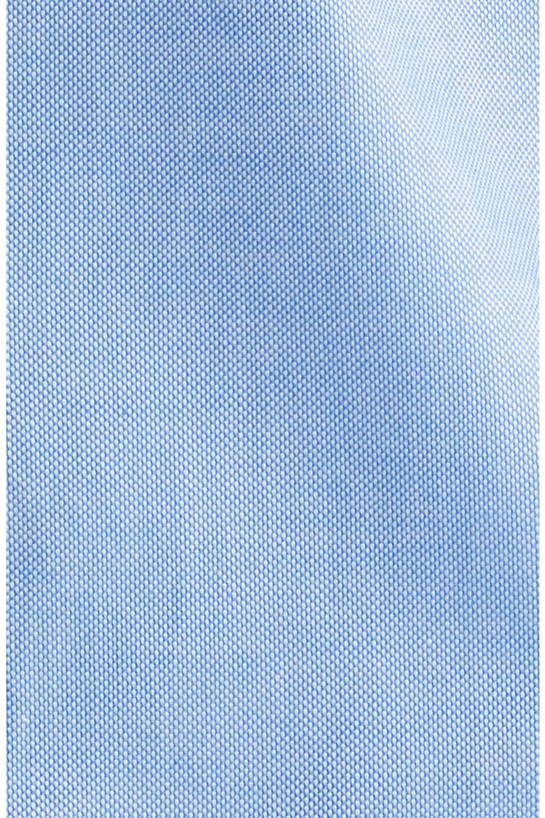 Regular Fit Blue Cotton Button-Down Oxford Shirt, Alternate, color, BLUE