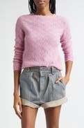 Isabel Marant Étoile Obeline Pointelle Crewneck Sweater