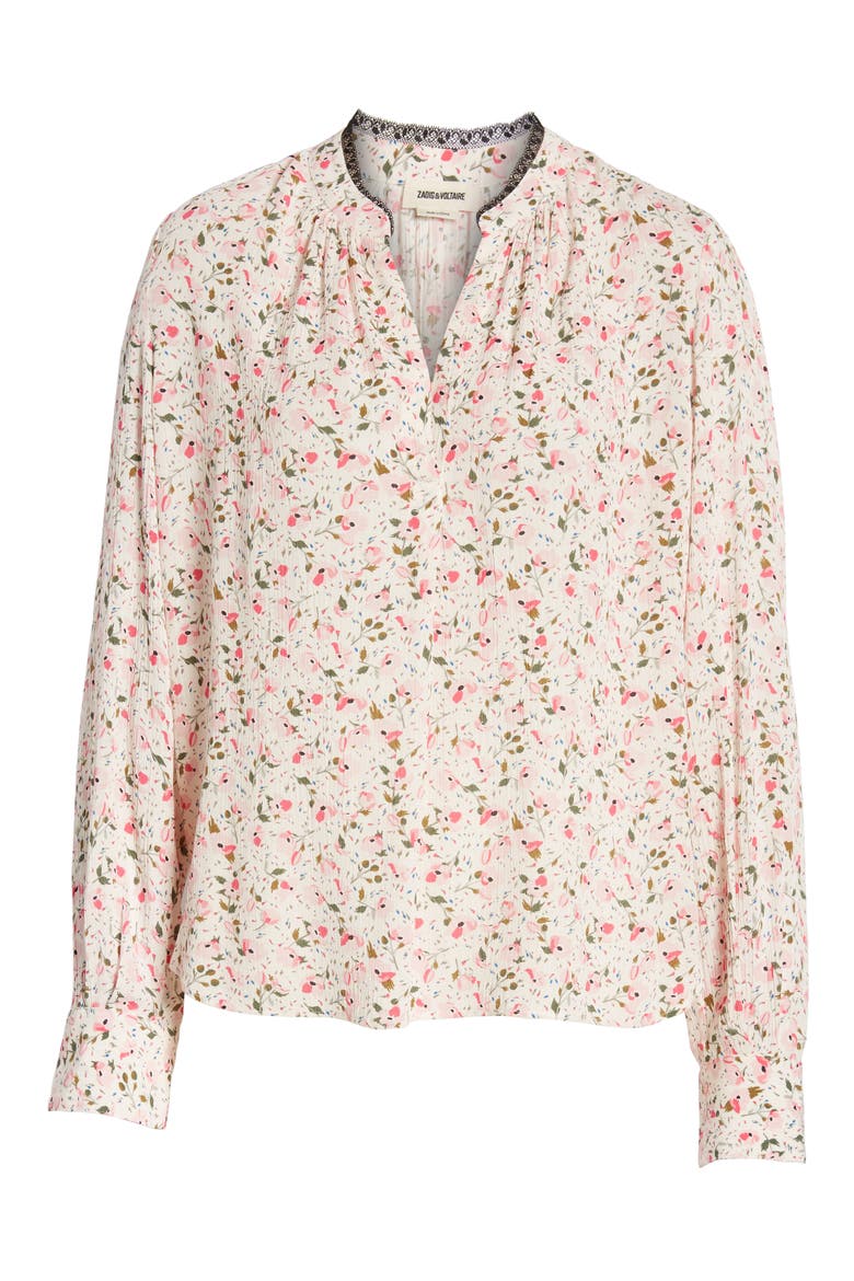 Tink Print Top, Alternate, color, PETAL